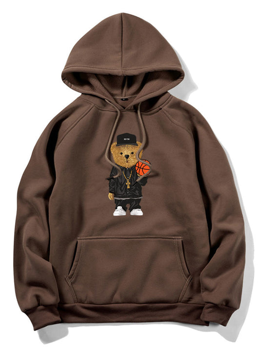 Vance Astor Basketball Bear Hoodie