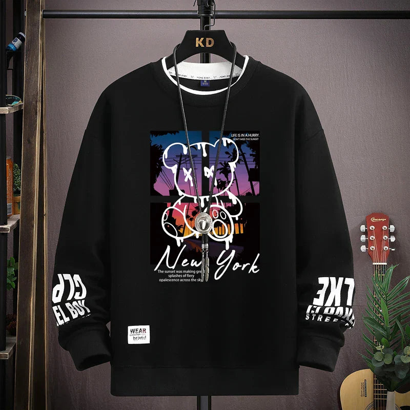 Vance Astor Bear Sunset Sweatshirt