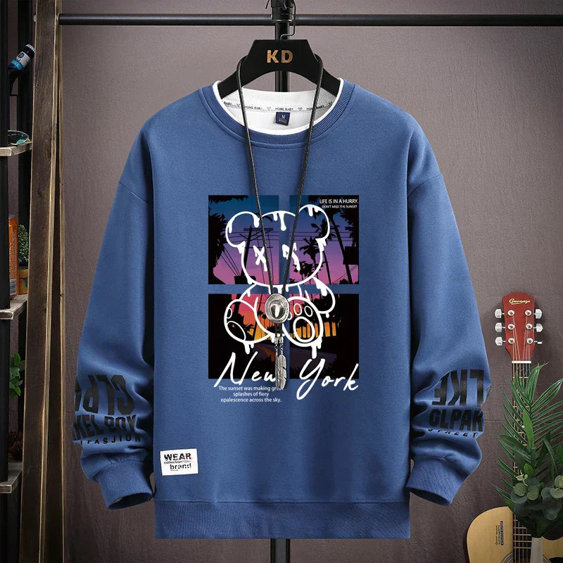 Vance Astor Bear Sunset Sweatshirt