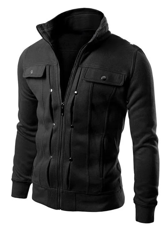 Vance Astor Fleece Deri Ceket