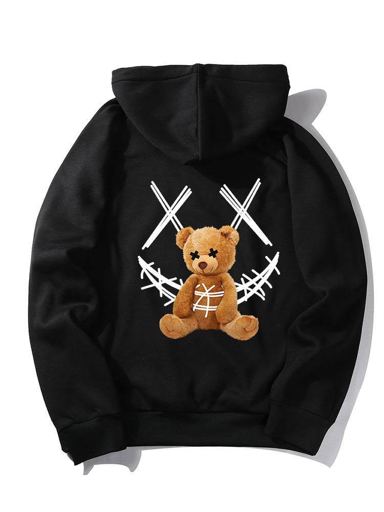 Vance Astor Smiley Bear Hoodie