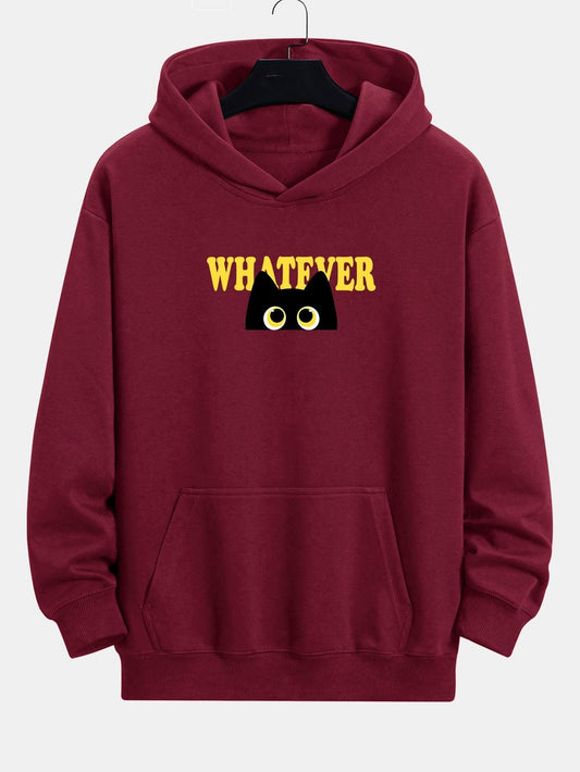 Vance Astor Whatever Black Cat Hoodie