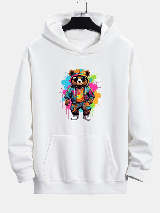 Vance Astor Ink Bear Hoodie