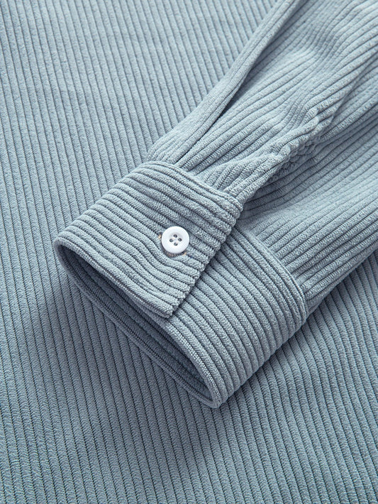 VANCE ASTOR Corduroy Patchwork Gömlek