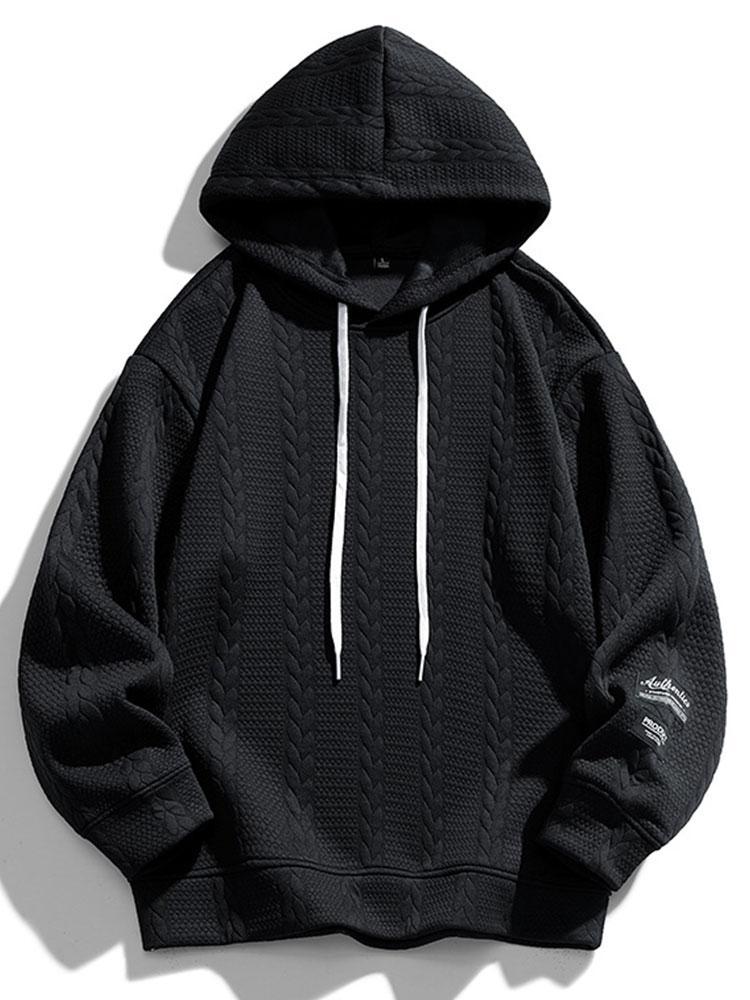 Vance Astor Wheat Jacquard Hoodie