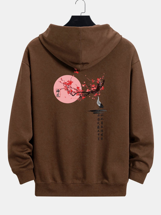Vance Astor Ay Baskılı Hoodie
