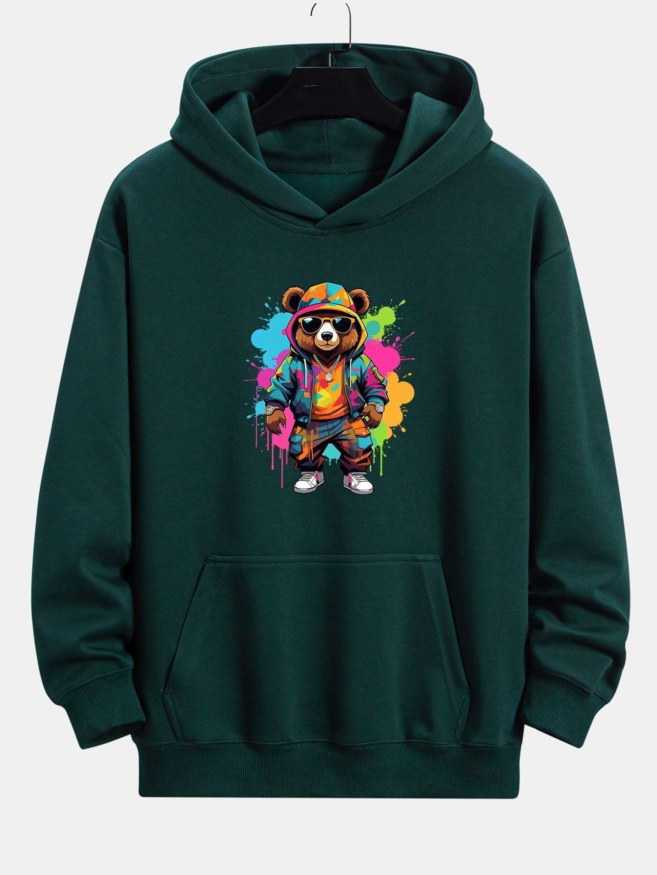 Vance Astor Ink Bear Hoodie