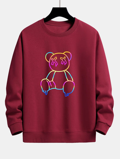 Vance Astor Gradient Bear Sweatshirt