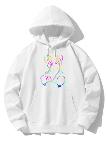 Vance Astor Gradient Bear Hoodie