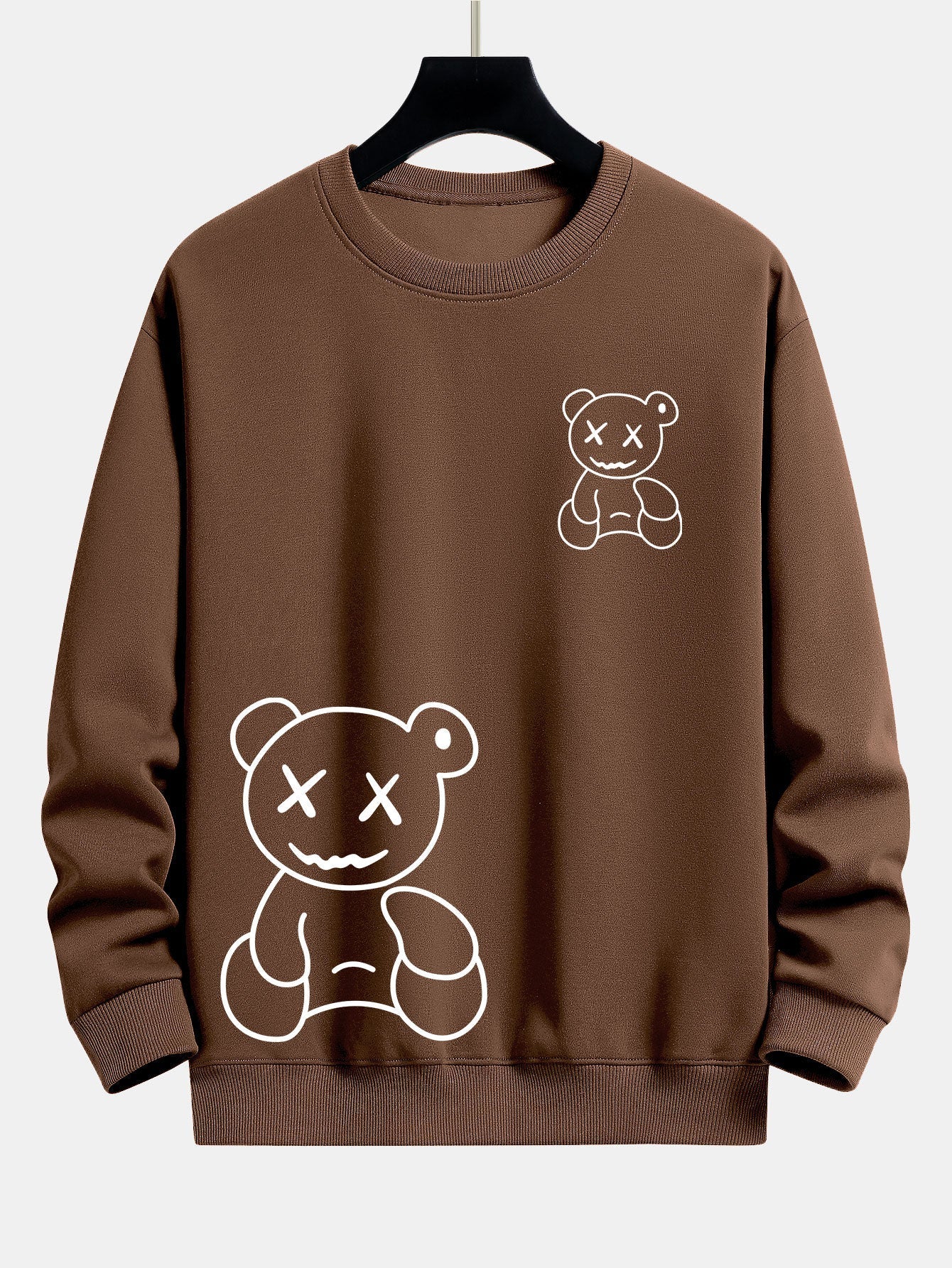 Vance Astor Bear Print Sweatshirt