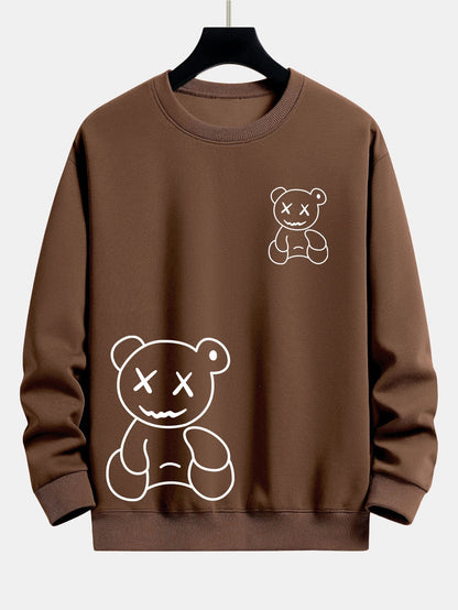Vance Astor Bear Print Sweatshirt