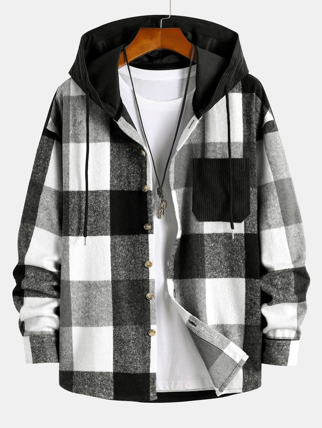 Vance Astor Flannel Plaid Ceket Gömlek