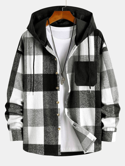 Vance Astor Flannel Plaid Ceket Gömlek