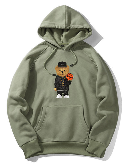 Vance Astor Basketball Bear Hoodie