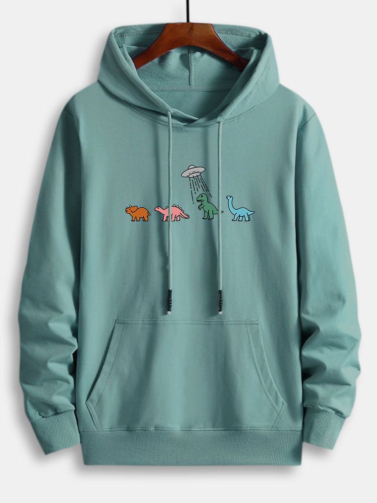 Vance Astor Cartoon Dinosaur Hoodie