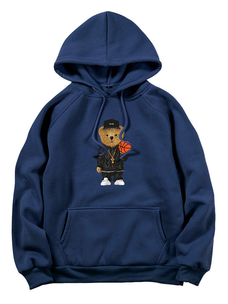 Vance Astor Basketball Bear Hoodie