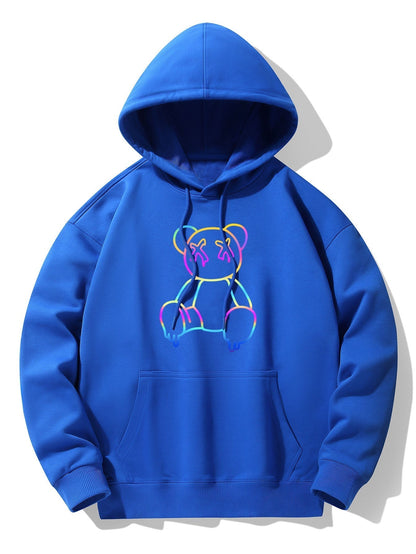 Vance Astor Gradient Bear Hoodie