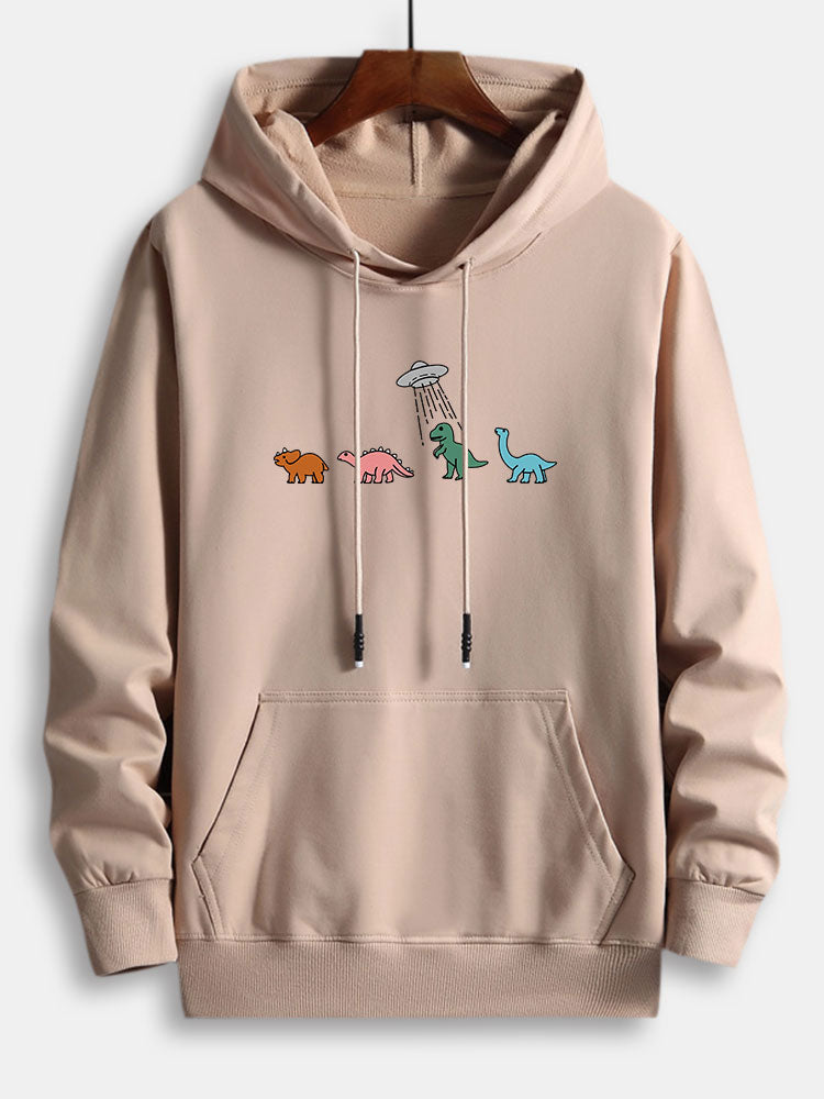 Vance Astor Cartoon Dinosaur Hoodie