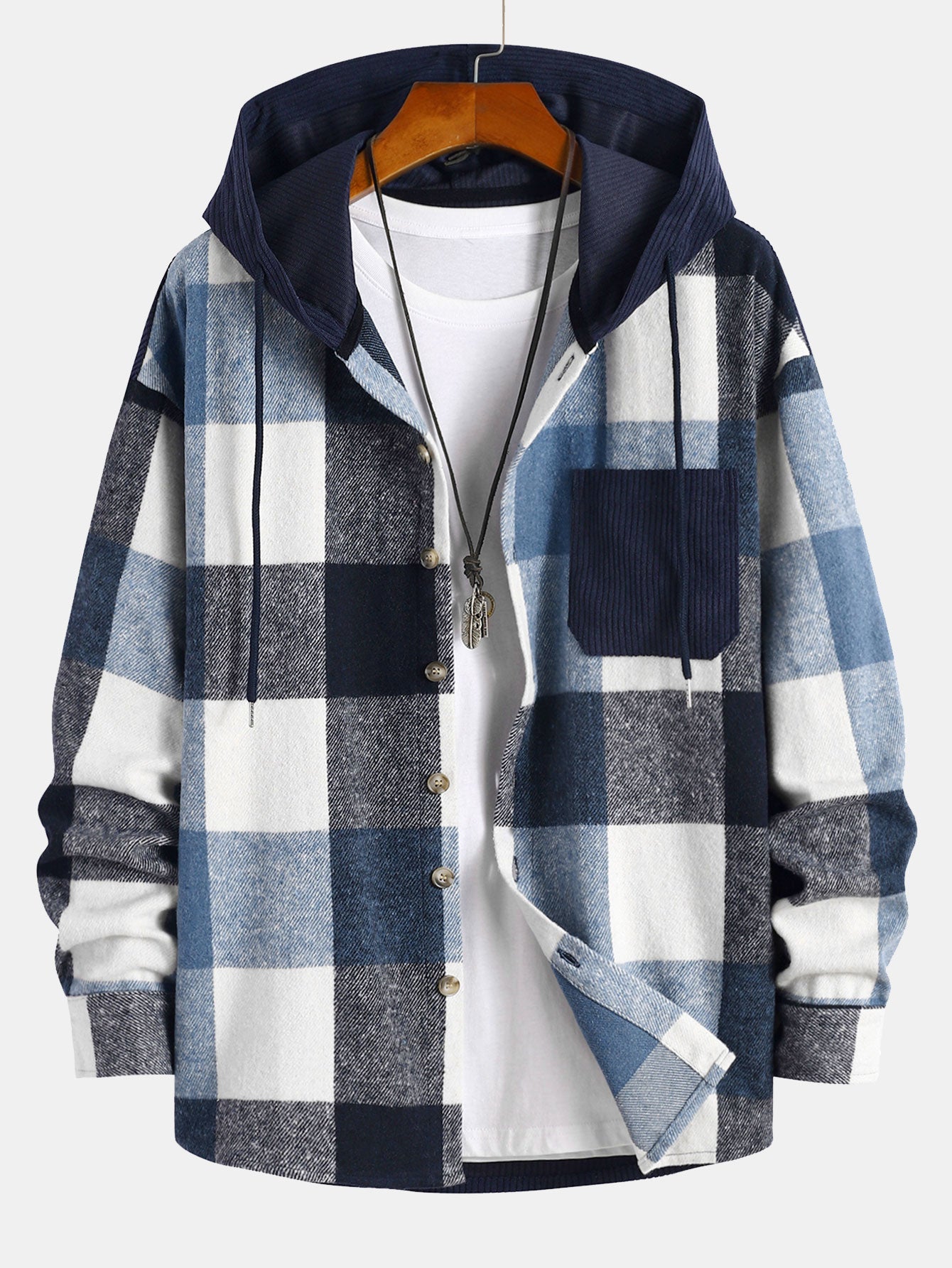 Vance Astor Flannel Plaid Ceket Gömlek