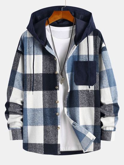 Vance Astor Flannel Plaid Ceket Gömlek