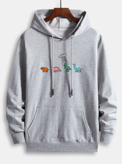 Vance Astor Cartoon Dinosaur Hoodie
