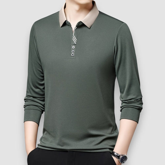 Enzo | Business Polo Sweatshirt