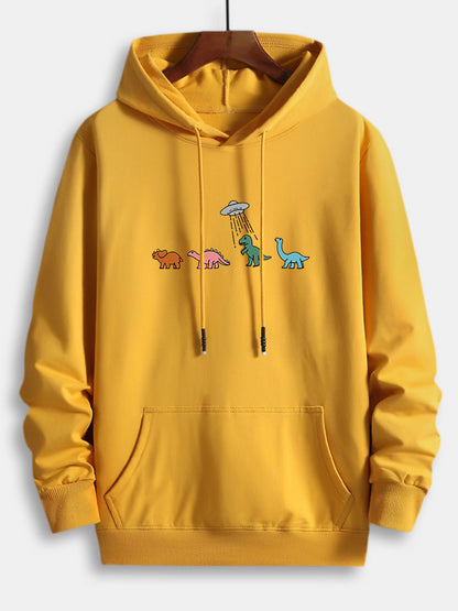 Vance Astor Cartoon Dinosaur Hoodie