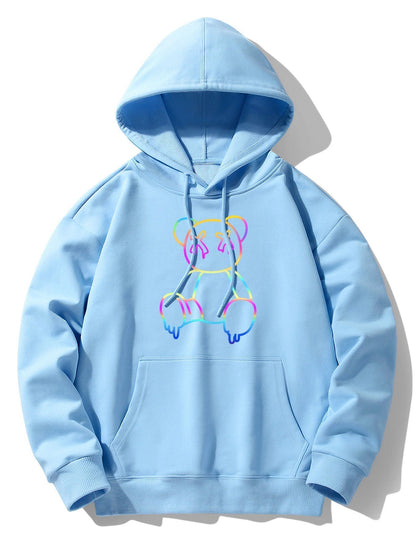 Vance Astor Gradient Bear Hoodie