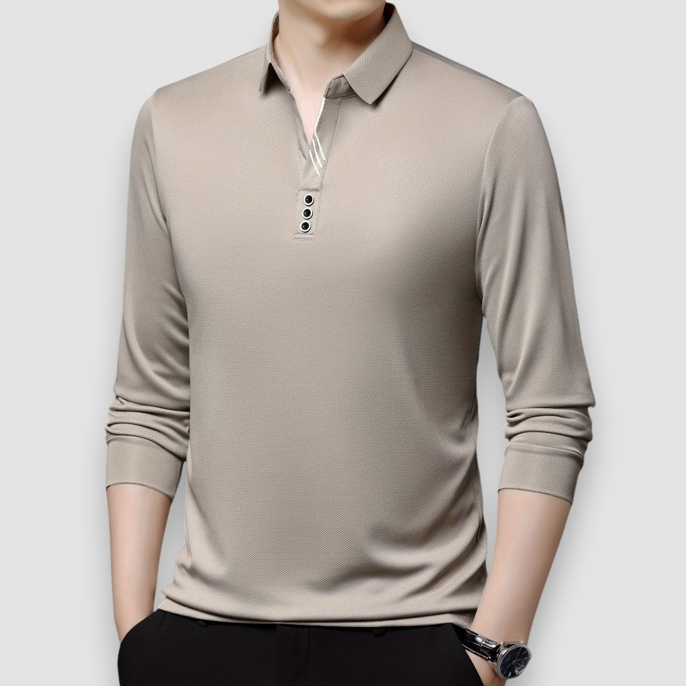 Enzo | Business Polo Sweatshirt