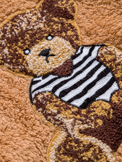 Vance Astor Bear Embroidered Hoodie