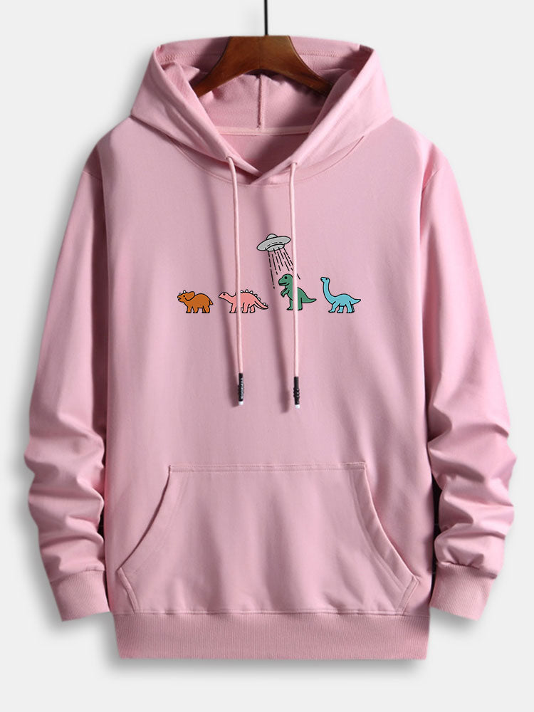 Vance Astor Cartoon Dinosaur Hoodie