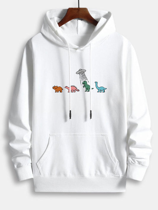 Vance Astor Cartoon Dinosaur Hoodie