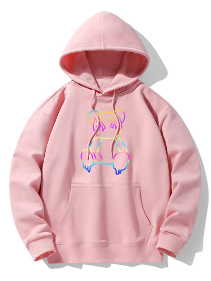Vance Astor Gradient Bear Hoodie