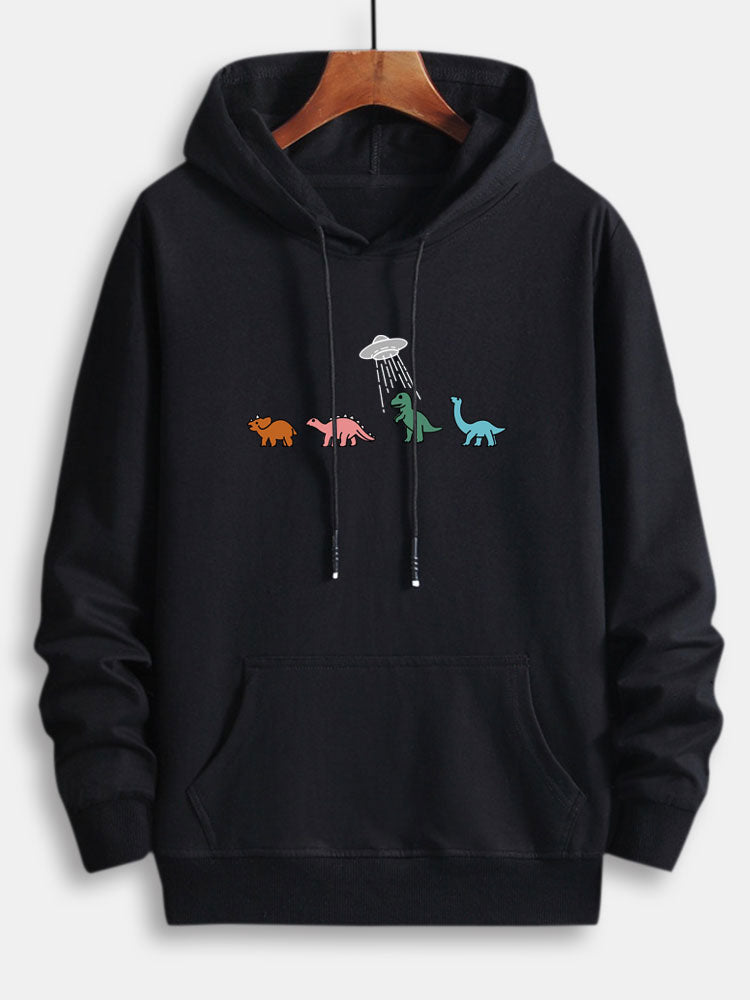 Vance Astor Cartoon Dinosaur Hoodie