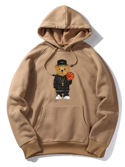 Vance Astor Basketball Bear Hoodie