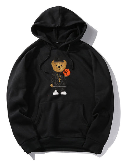 Vance Astor Basketball Bear Hoodie