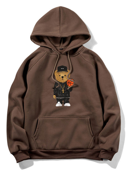 Vance Astor Basketball Bear Hoodie