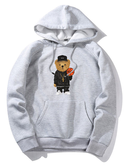 Vance Astor Basketball Bear Hoodie