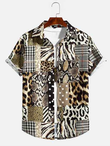 Vance Astor Leopar Gömlek