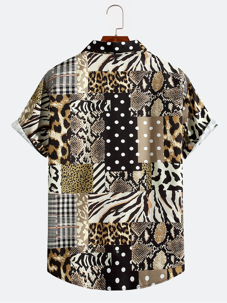 Vance Astor Leopar Gömlek