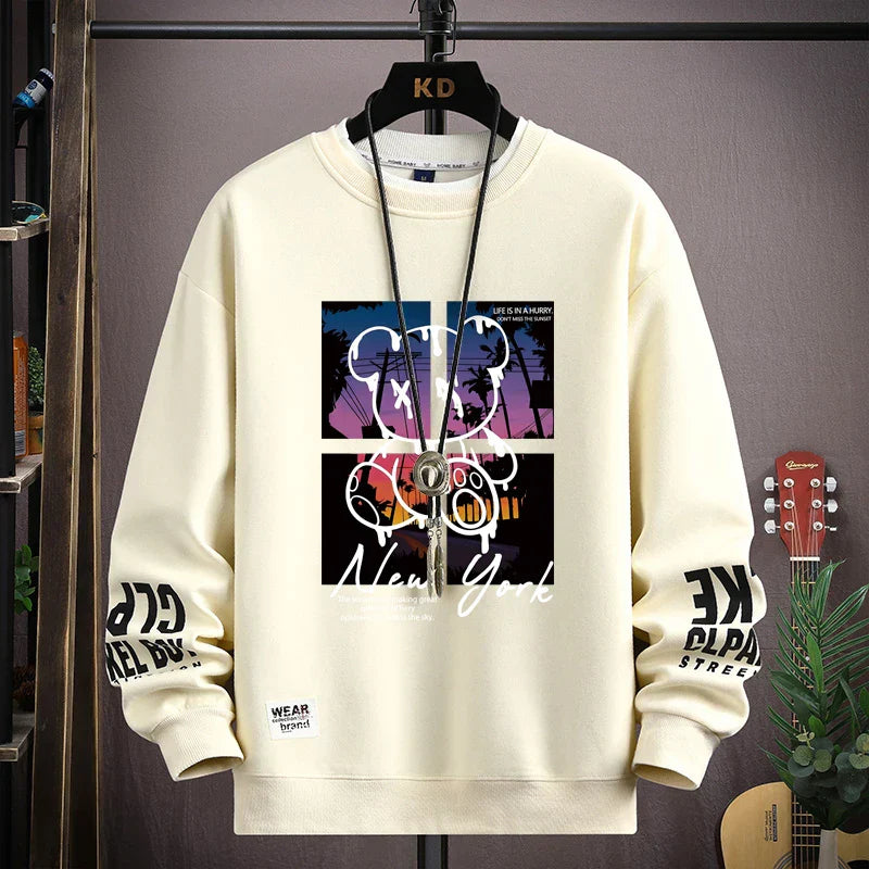 Vance Astor Bear Sunset Sweatshirt