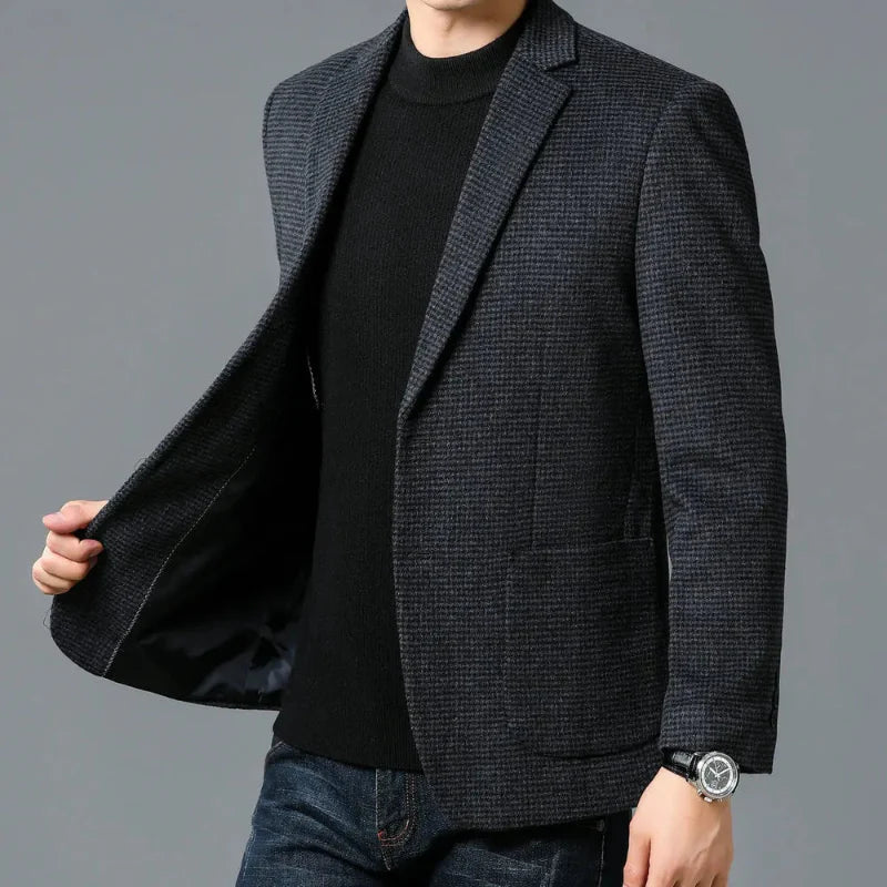 ROCKSON™ Yün Blazer Ceket