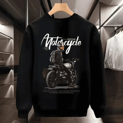 Vance Astor Motorcu Pamuklu Sweatshirt