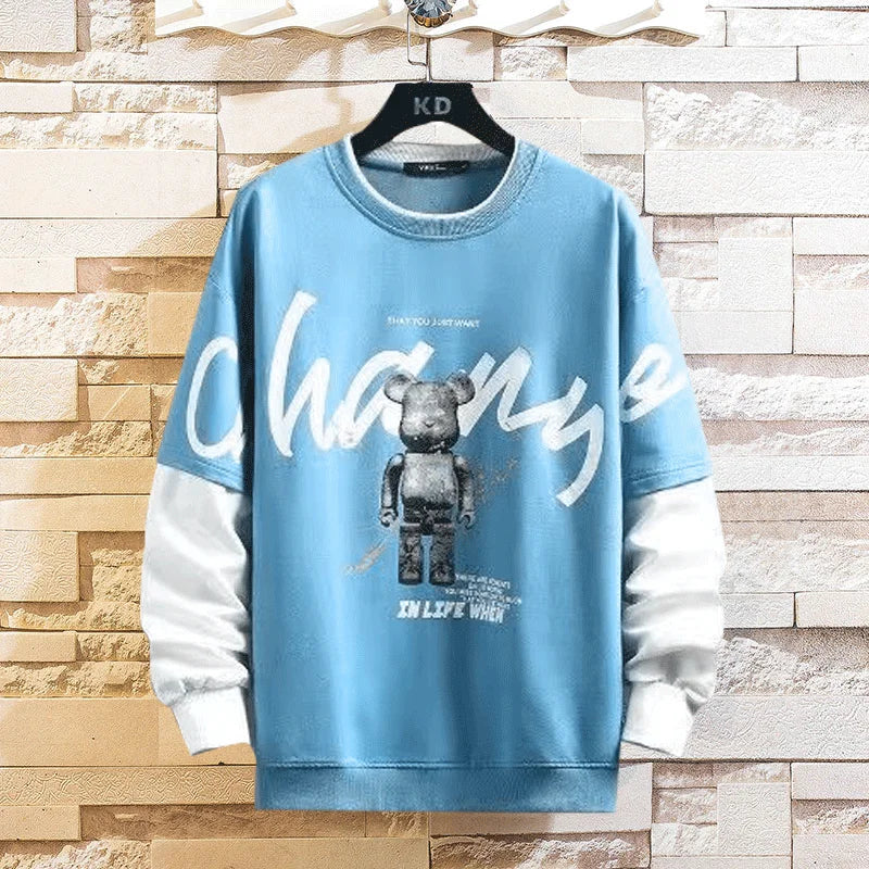Vance Astor Ayıcık Baskılı Sweatshirt