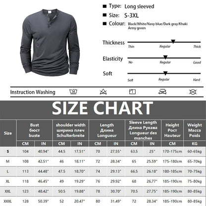 Vance Astor Uzun Kollu Henley T-shirt