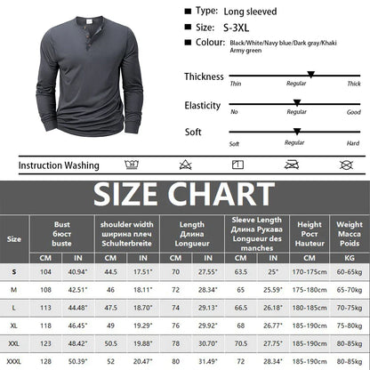 Vance Astor Uzun Kollu Henley T-shirt