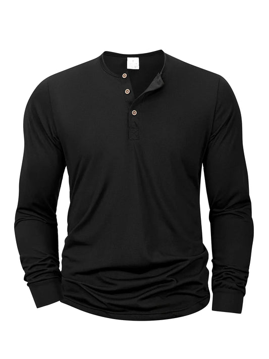 Vance Astor Uzun Kollu Henley T-shirt