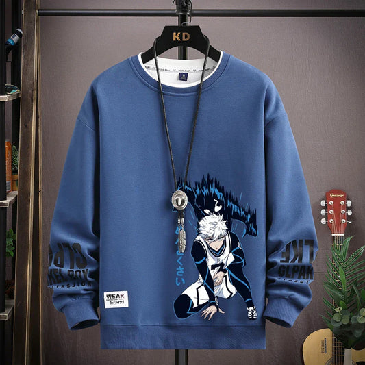 Vance Astor Anime Baskılı Oversize Sweatshirt