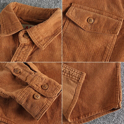 Vance Astor Corduroy Keten Gömlek