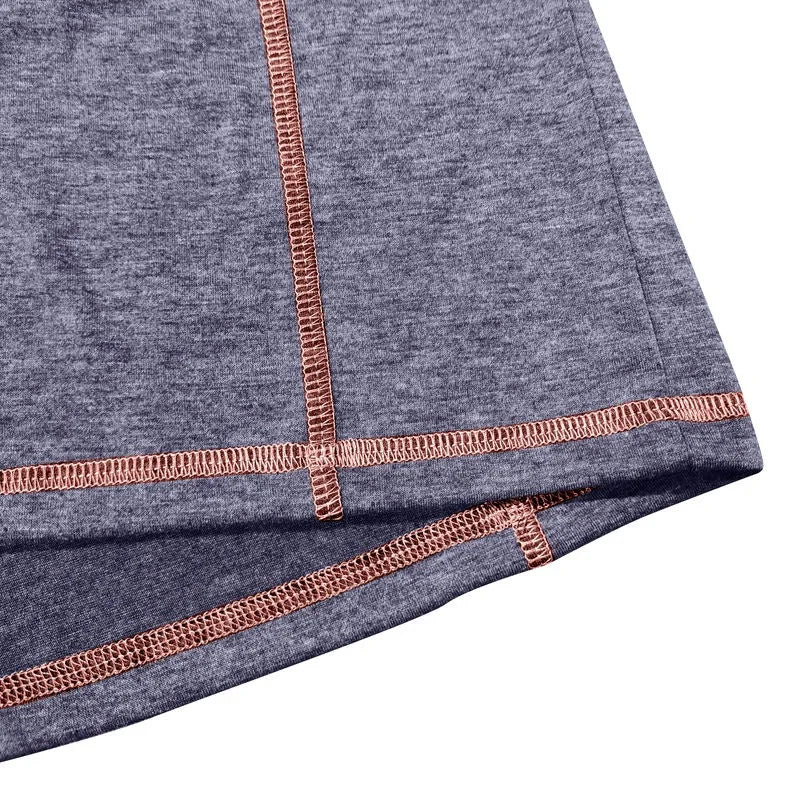 Vance Astor Henley Neck Uzun Kollu T-shirt